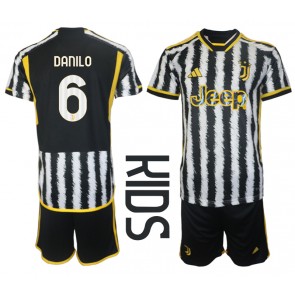 Juventus Danilo Luiz #6 Domaci Dres za Dječji 2023-24 Kratak Rukavima (+ kratke hlače)
